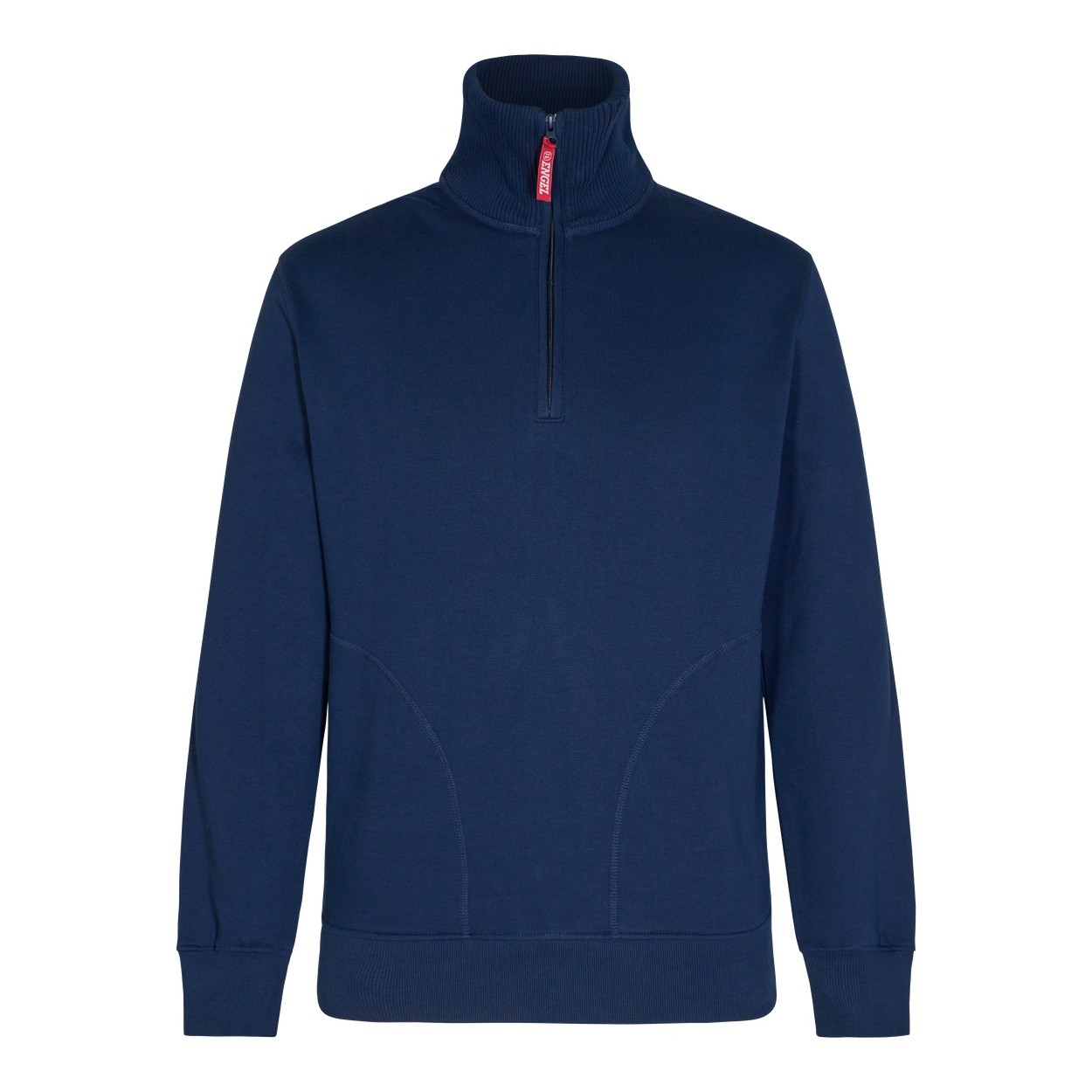 ENGEL Extend Sweatshirt mit hohem Kragen in Blue Ink, Größe XS