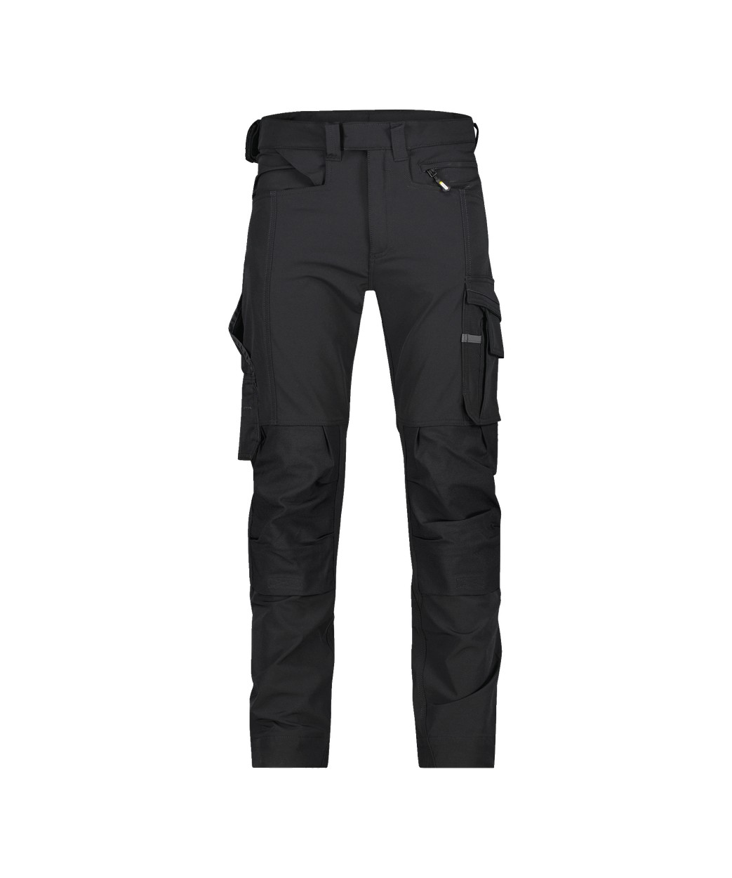 Stretch-Arbeitshose mit Kniepolstertaschen "DASSY® Impax" in SCHWARZ, Größe 58 - langer Schritt PACOSPA30