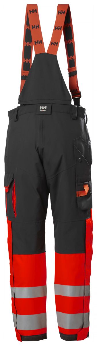 Hi-Vis Winter-Isolationslatzhose Klasse 1 Alna 2.0 in Red, Gr. 64 von Helly Hansen Workwear