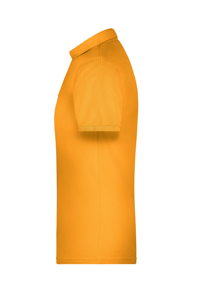 Men's ORGANIC Workwear Polo OCS Blended "JN874" in Gold-Yellow, Größe 6XL - Daiber