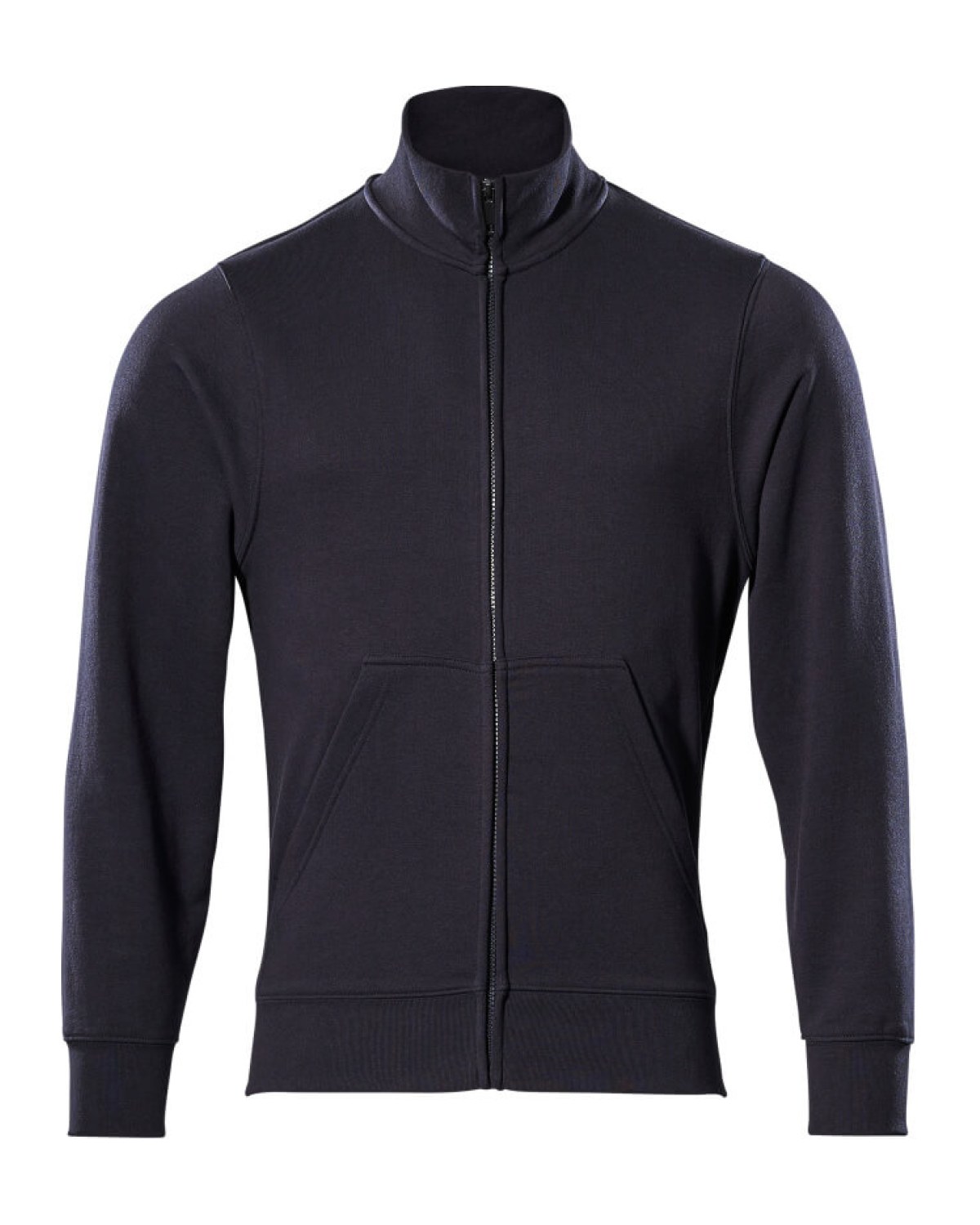 MASCOT Lavit Sweatshirt mit Reißverschluss in Schwarzblau – Vorderansicht