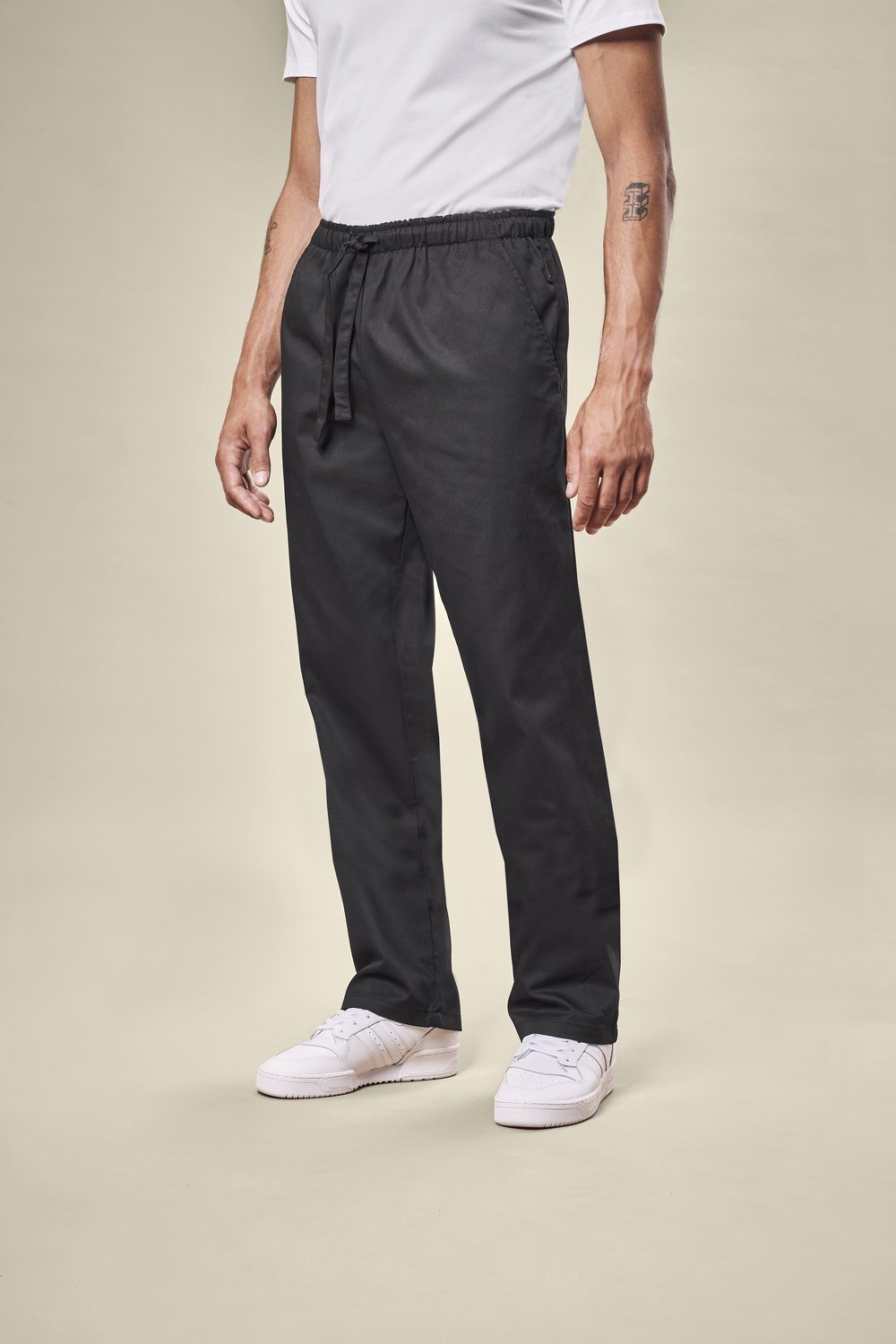 Greiff Herren-Schlupfhose RF Kitchen in Schwarz – Modellansicht