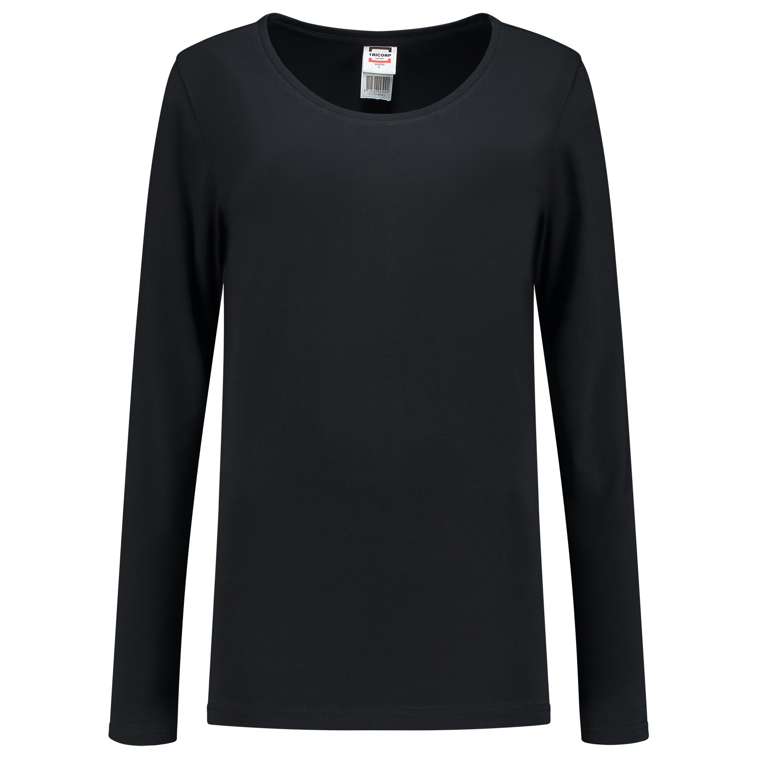 TRICORP T-Shirt Langarm Damen in Black – Vorderansicht