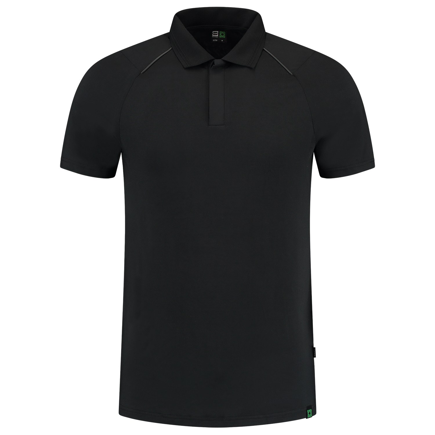 TRICORP Poloshirt RE2050 in Black – Vorderansicht