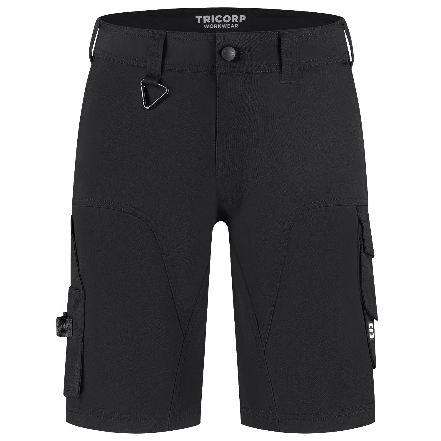 TRICORP Arbeitsshorts Funktionelle Stretch Redefined Damen in Black – Vorderansicht