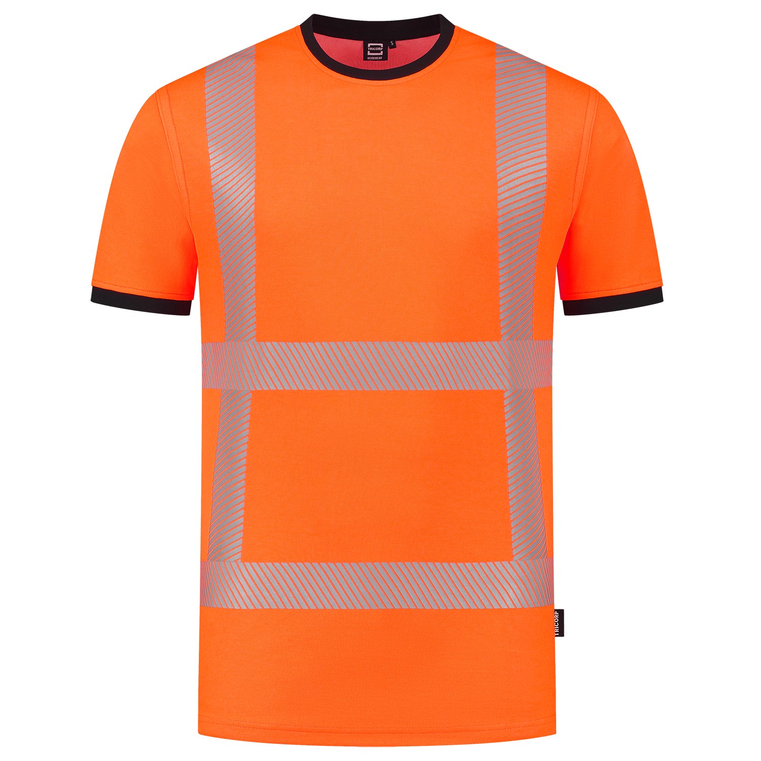 TRICORP T-Shirt Revisible in Fluororange – Vorderansicht