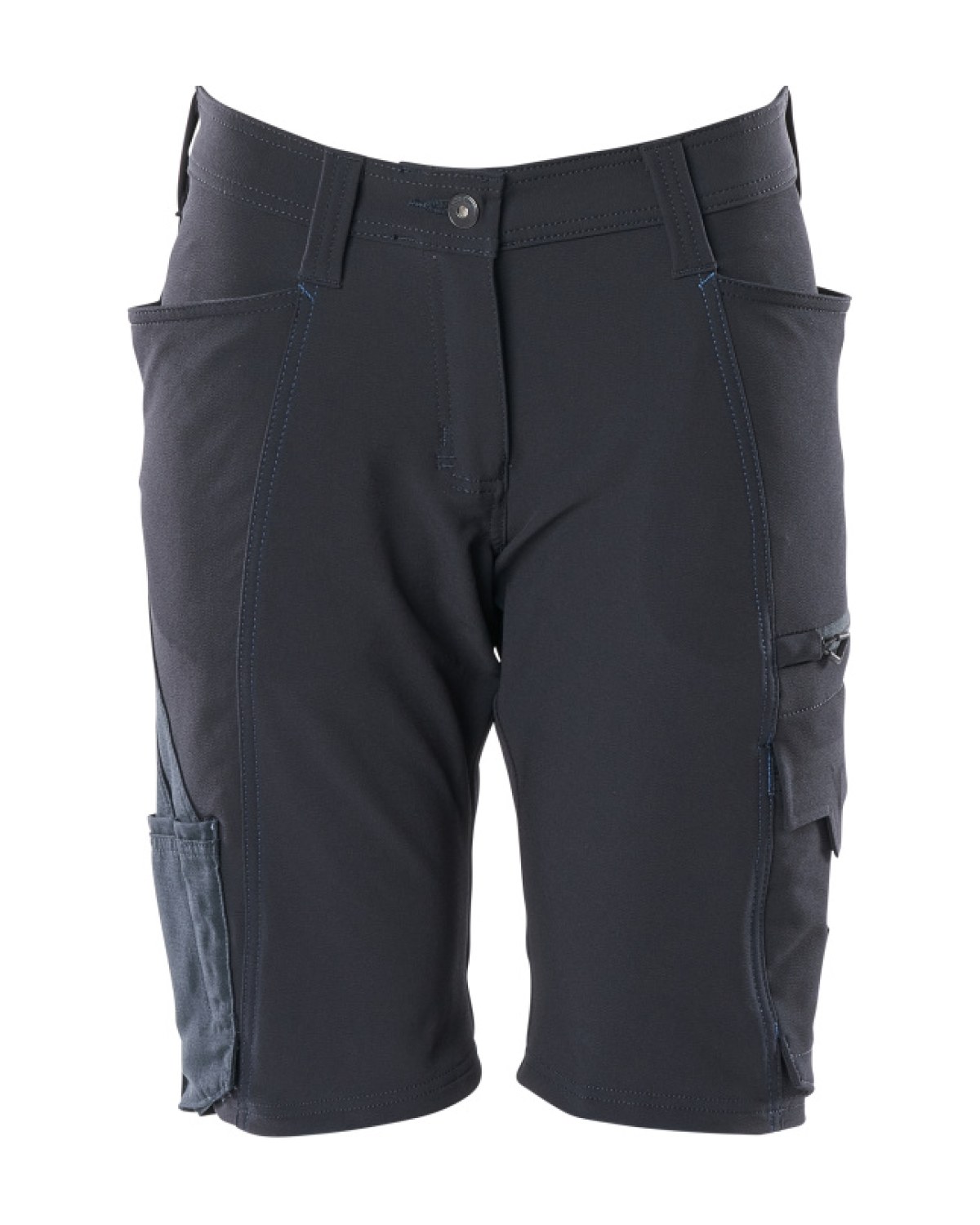 MASCOT Accelerate Shorts (Damen) in Schwarzblau – Vorderansicht