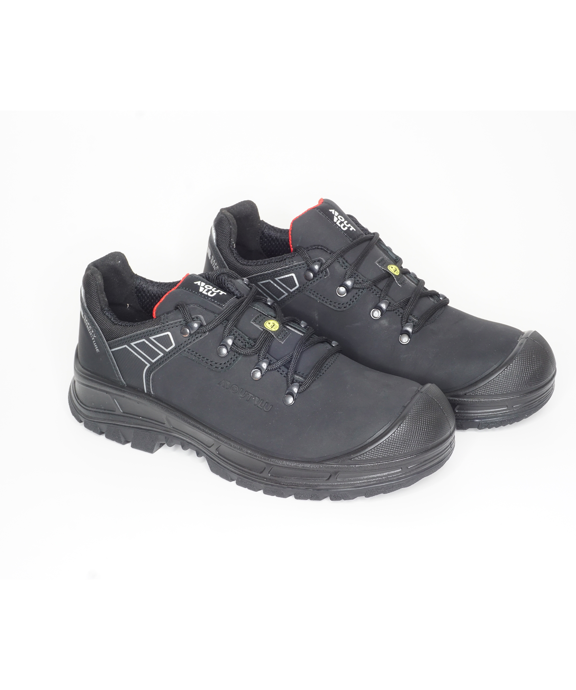 ABOUTBLU POMPEI LOW S3S in Schwarz – Vorderansicht