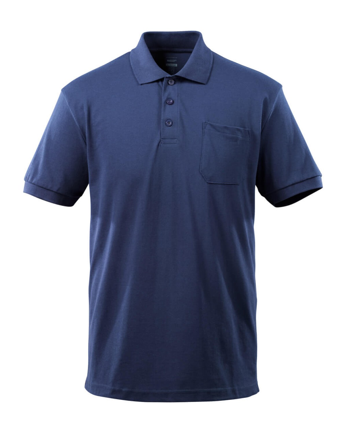 MASCOT Orgon Polo-Shirt mit Brusttasche in Marine – Vorderansicht