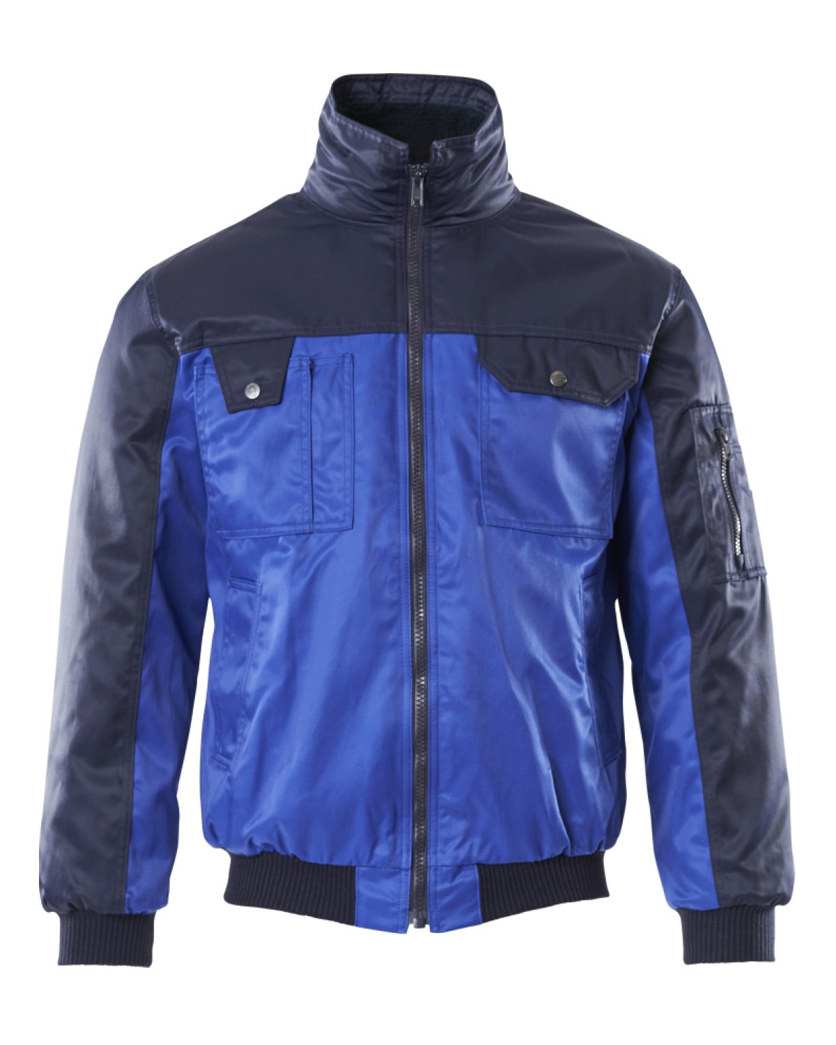 MASCOT Bolzano Pilotjacke in Kornblau/Marine – Vorderansicht