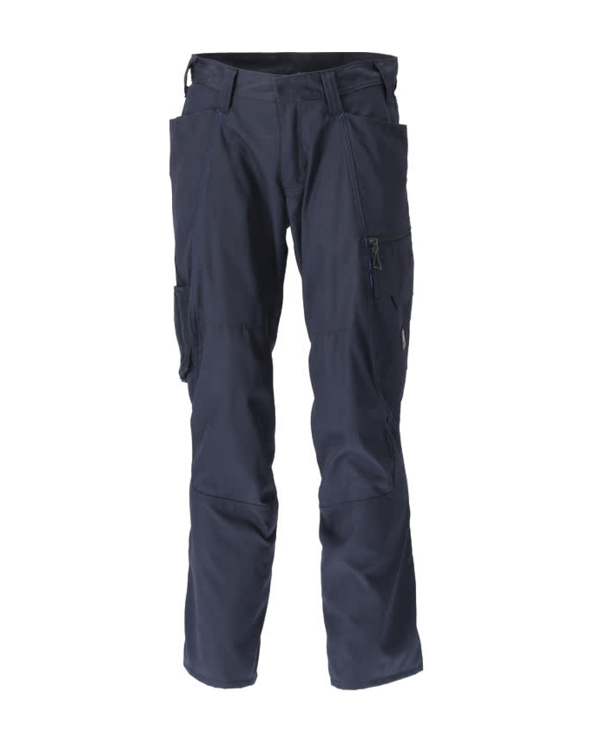 MASCOT Accelerate Hose mit Schenkeltasche in Schwarzblau – Vorderansicht