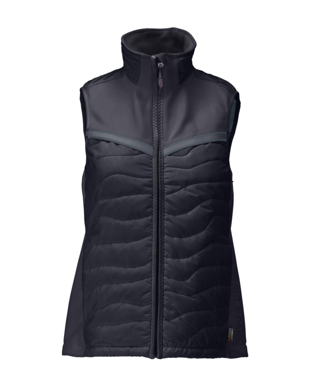 MASCOT Customized Thermoweste (Damen) in Schwarzblau – Vorderansicht