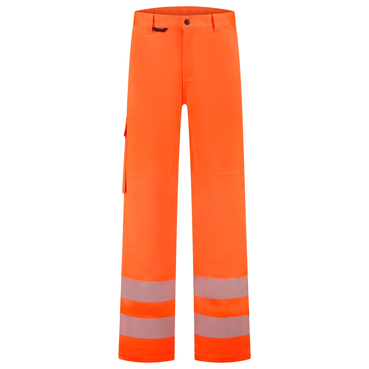 TRICORP Arbeitshose Twill Stretch Revisible in Fluororange – Vorderansicht