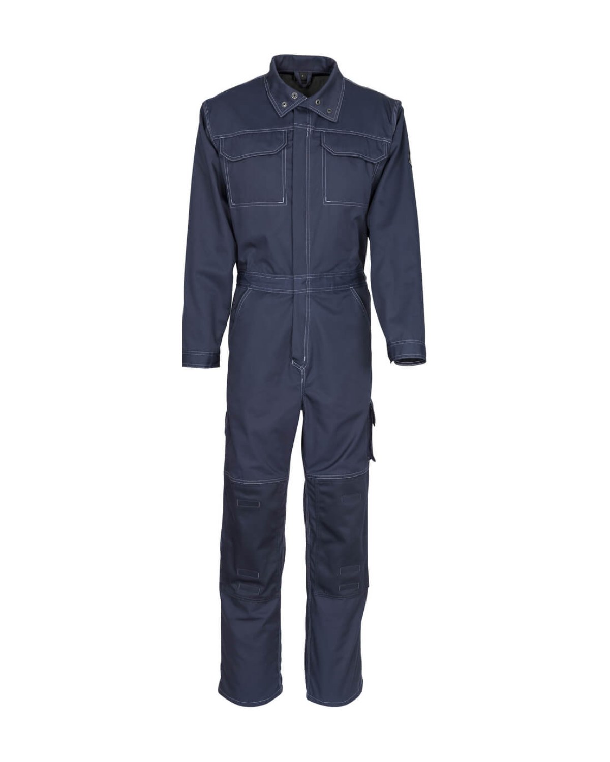 MASCOT Danville Overall mit Knietaschen in Schwarzblau – Vorderansicht