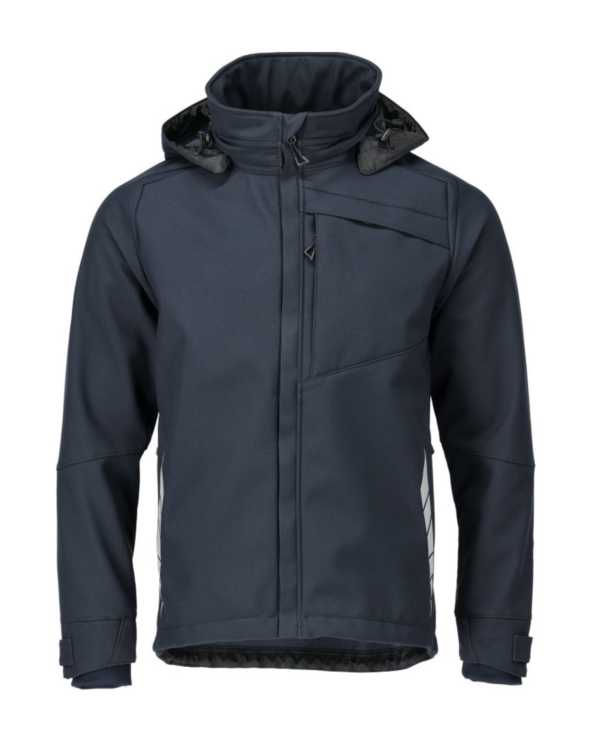 MASCOT Blackpool Softshelljacke in Schwarzblau – Vorderansicht