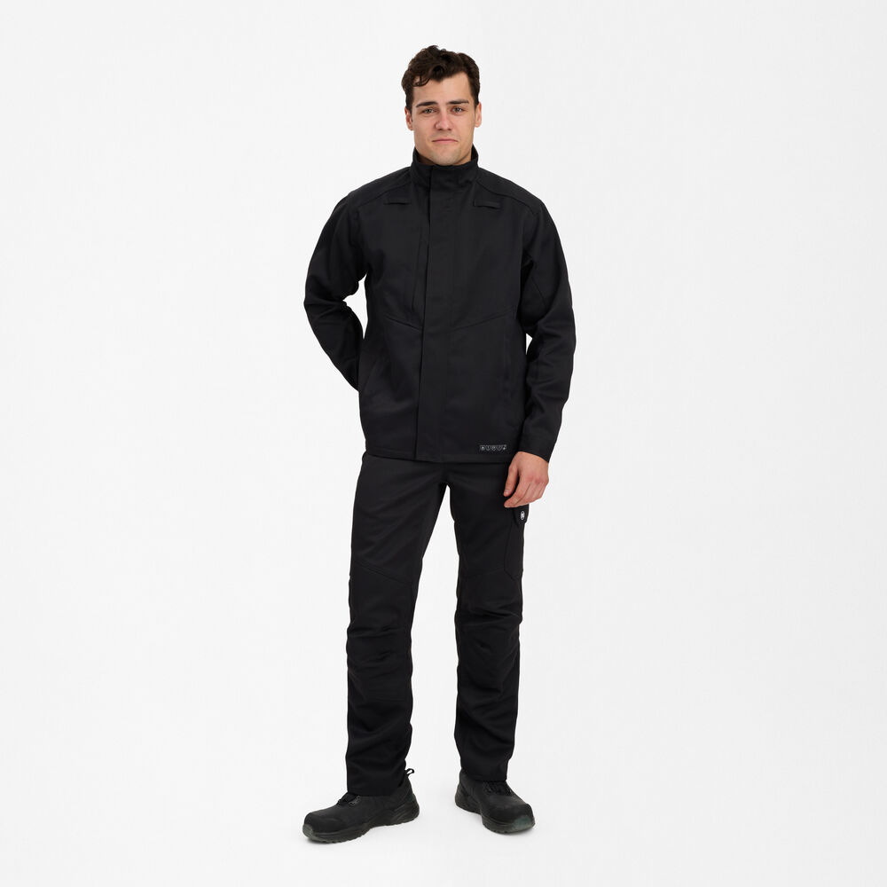 ENGEL Safety+ 1320-188 Arbeitsjacke in Schwarz – Modellansicht