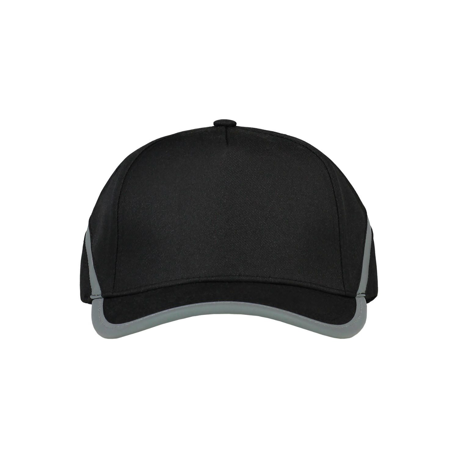 TRICORP Cap Reflexstreifen in Black – Vorderansicht