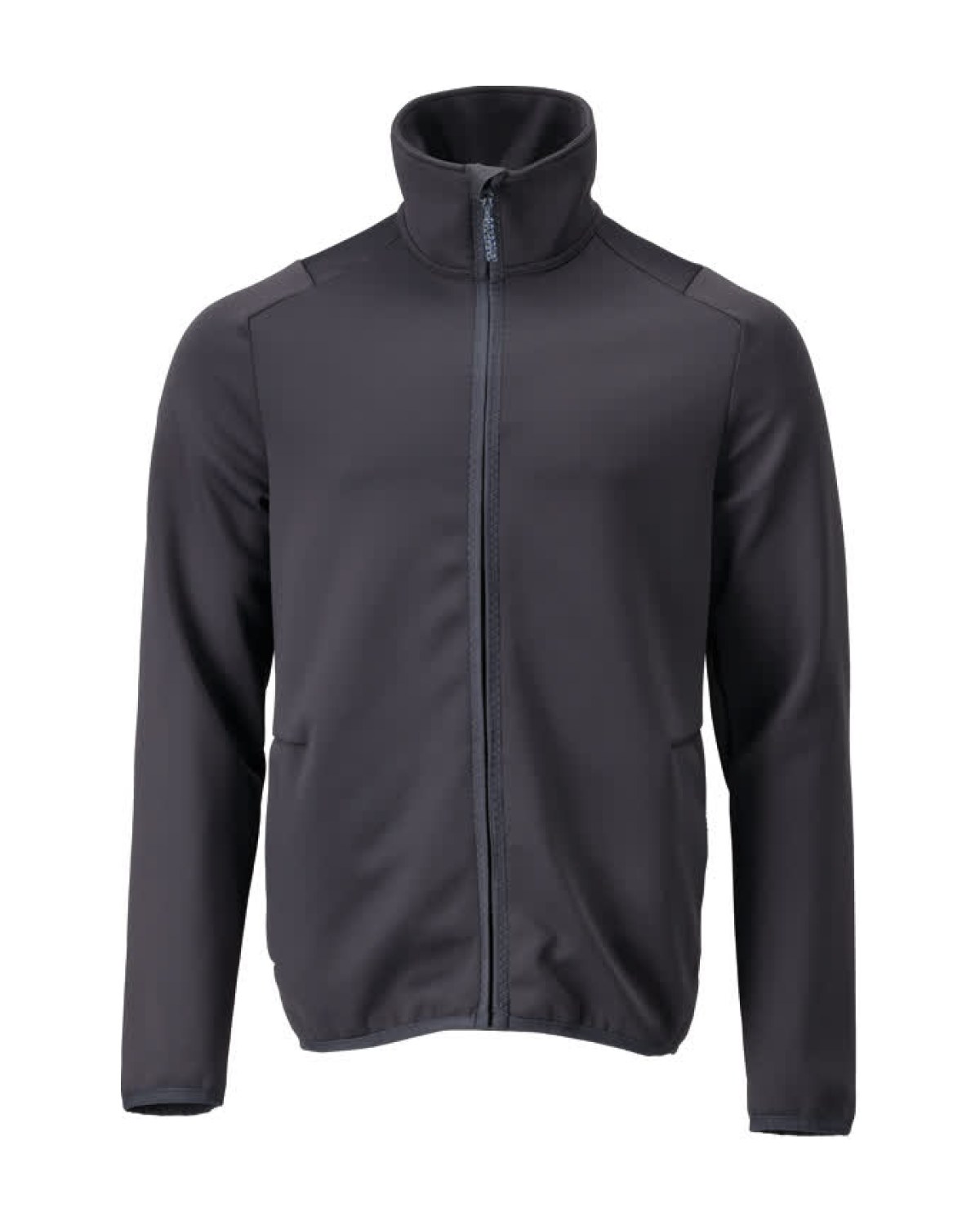 MASCOT Customized Fleecejacke in Schwarzblau – Vorderansicht