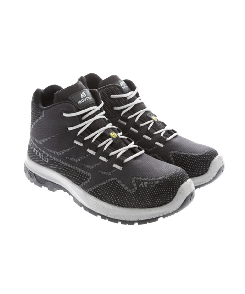 ABOUTBLU FLOW MID S3S in Grau – Vorderansicht