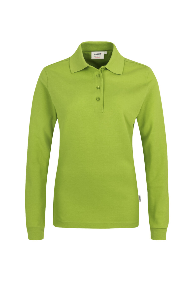 HAKRO 215 Damen Longsleeve-Poloshirt MIKRALINAR®