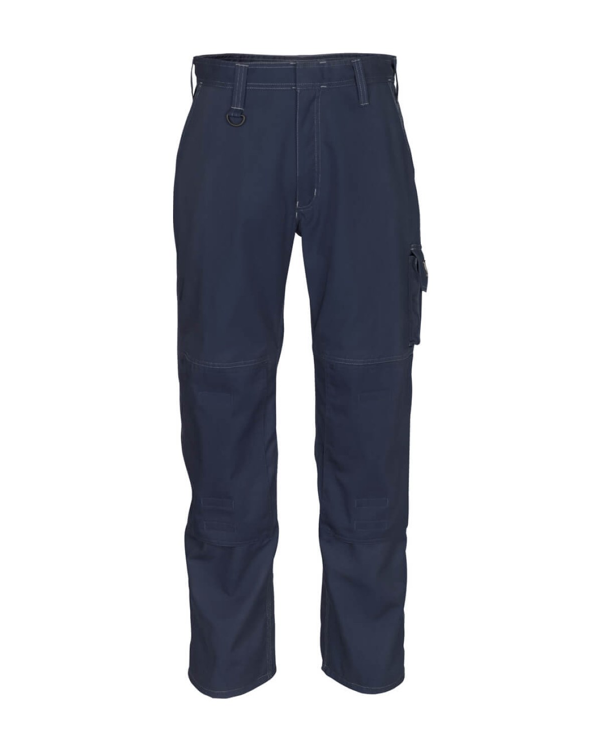 MASCOT Biloxi Hose mit Knietaschen in Schwarzblau – Vorderansicht