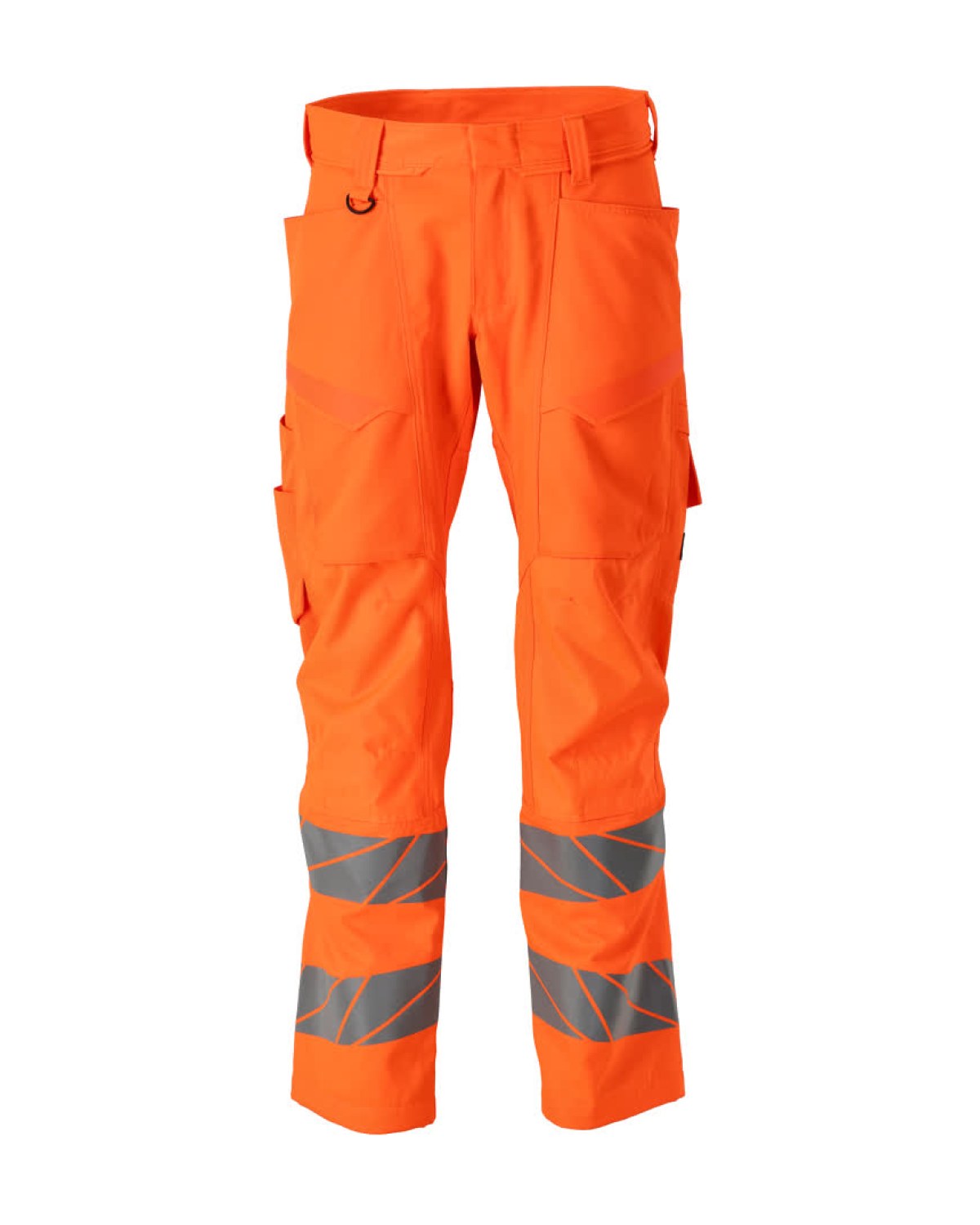 MASCOT Accelerate Safe Hose mit Knietaschen in Hi-Vis Orange – Vorderansicht