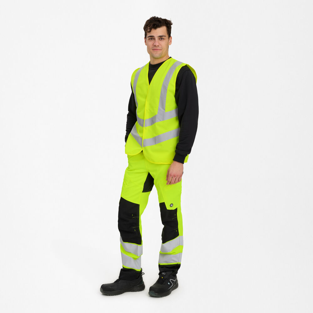 ENGEL Safety 5032-240 Verkehrsweste in Gelb – Modellansicht