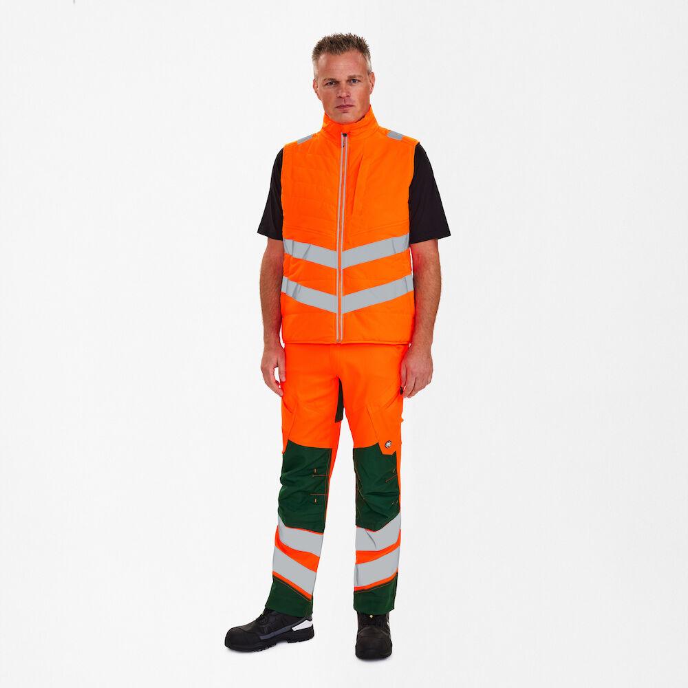 ENGEL Safety 5159-158 Stepp-Innenweste in Hi-Vis Orange – Modellansicht