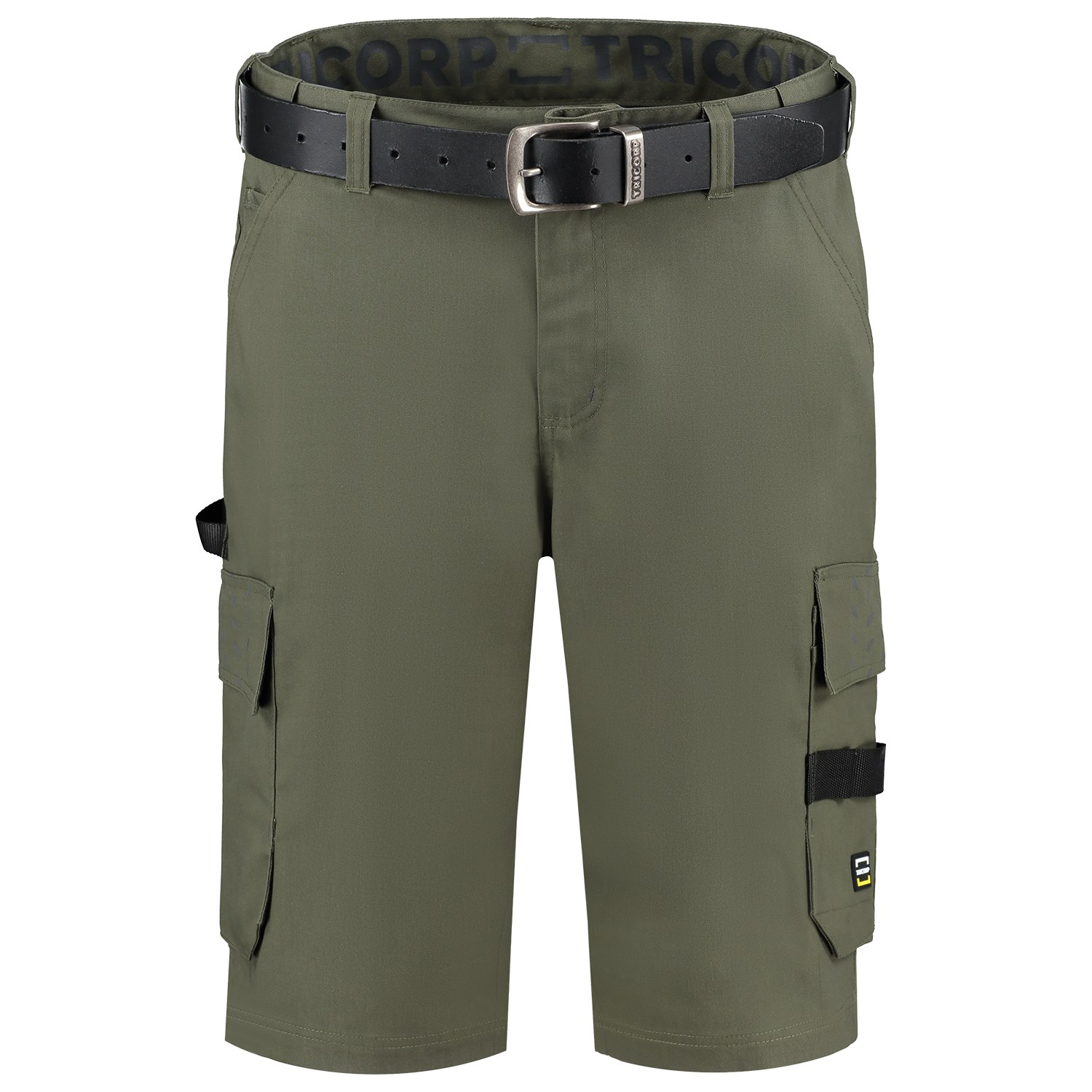 TRICORP Arbeitshose Twill Kurz in Army – Vorderansicht