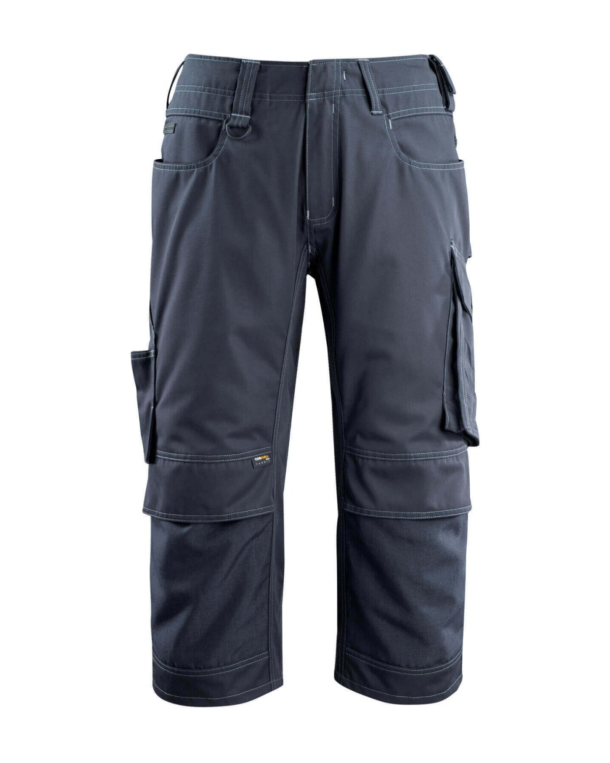 MASCOT Altona Dreiviertel-Hose mit Knietaschen in Schwarzblau – Vorderansicht