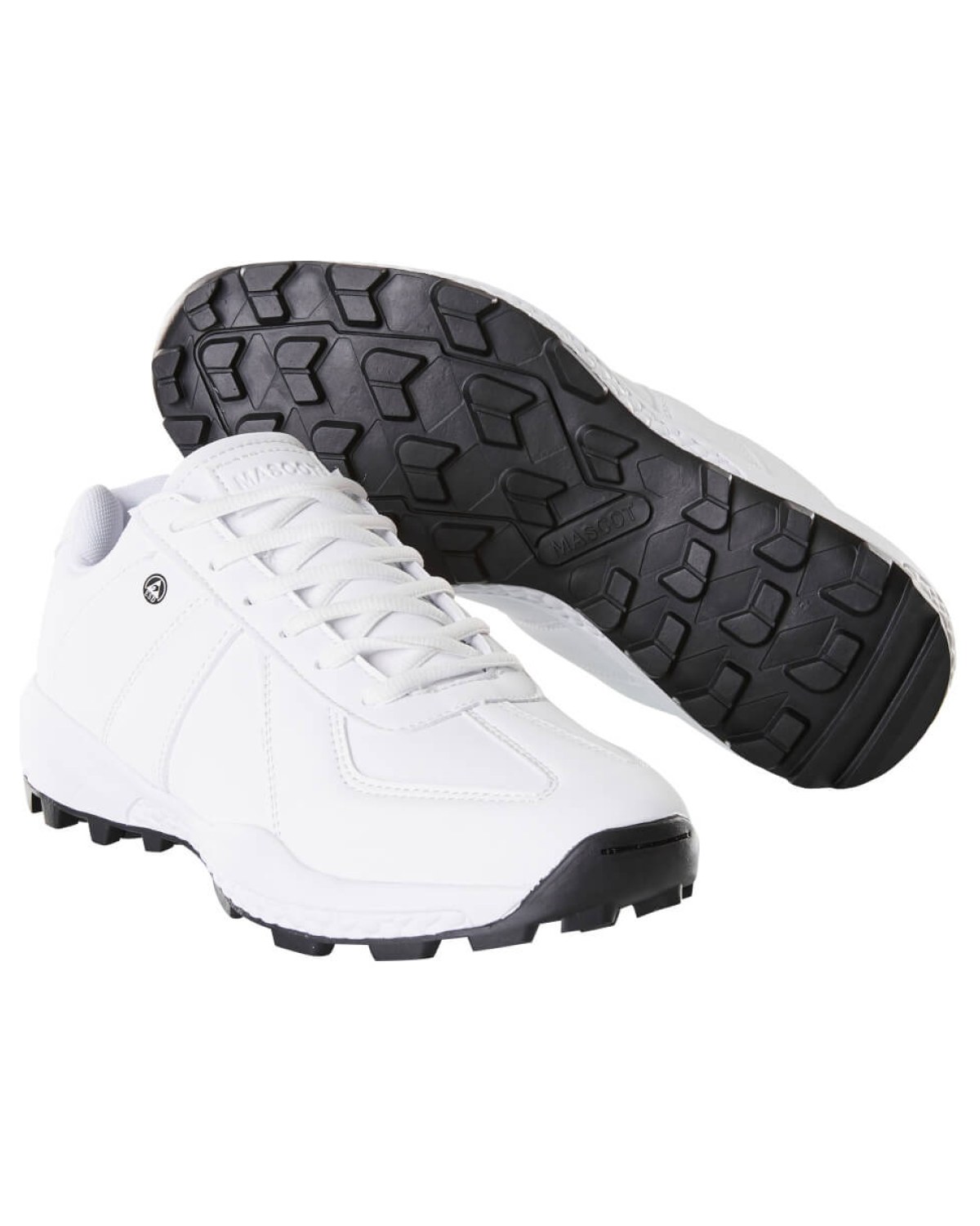 MASCOT Clear Sneakers in Weiß – Vorderansicht