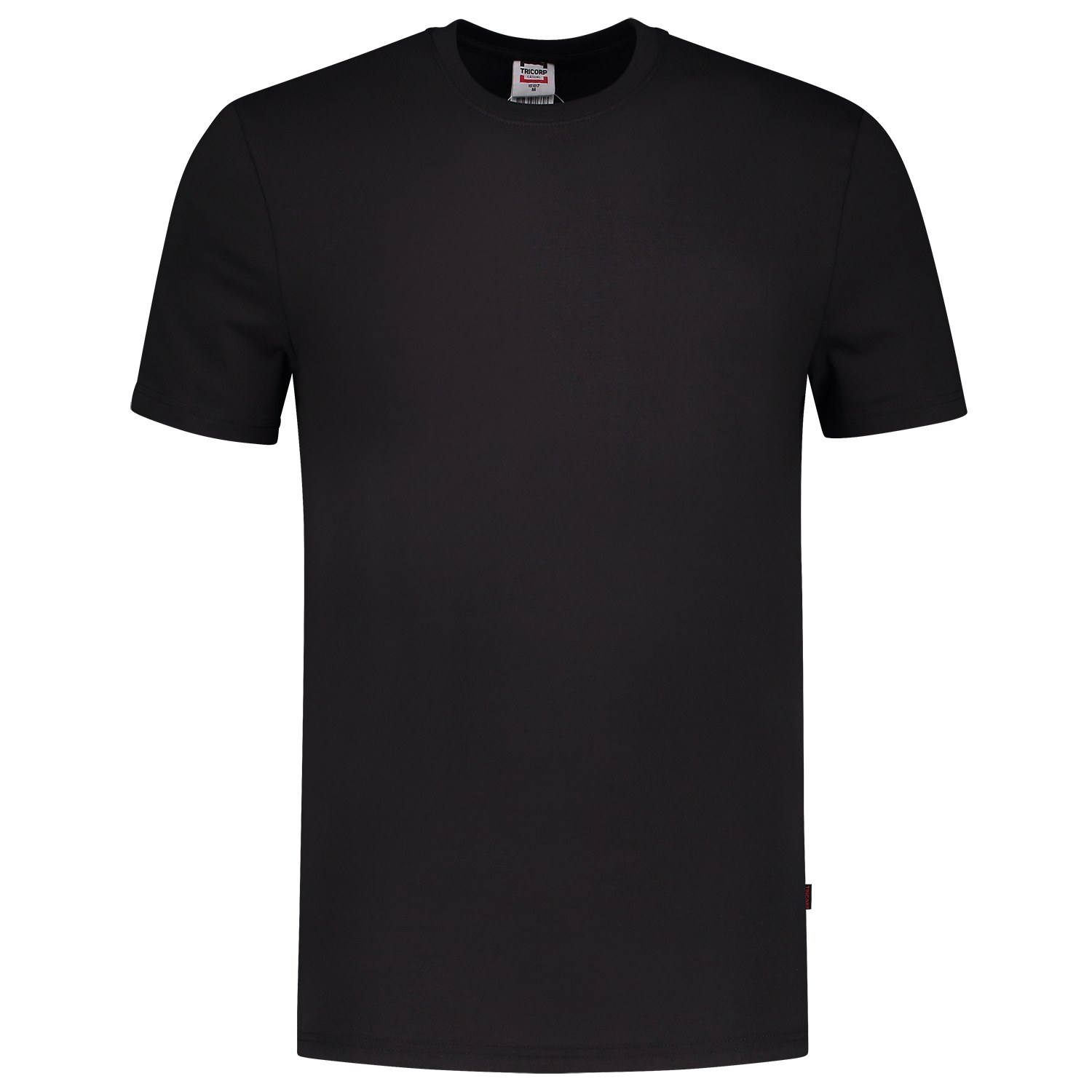TRICORP T-Shirt 200g Waschbar 60°C in Black – Vorderansicht