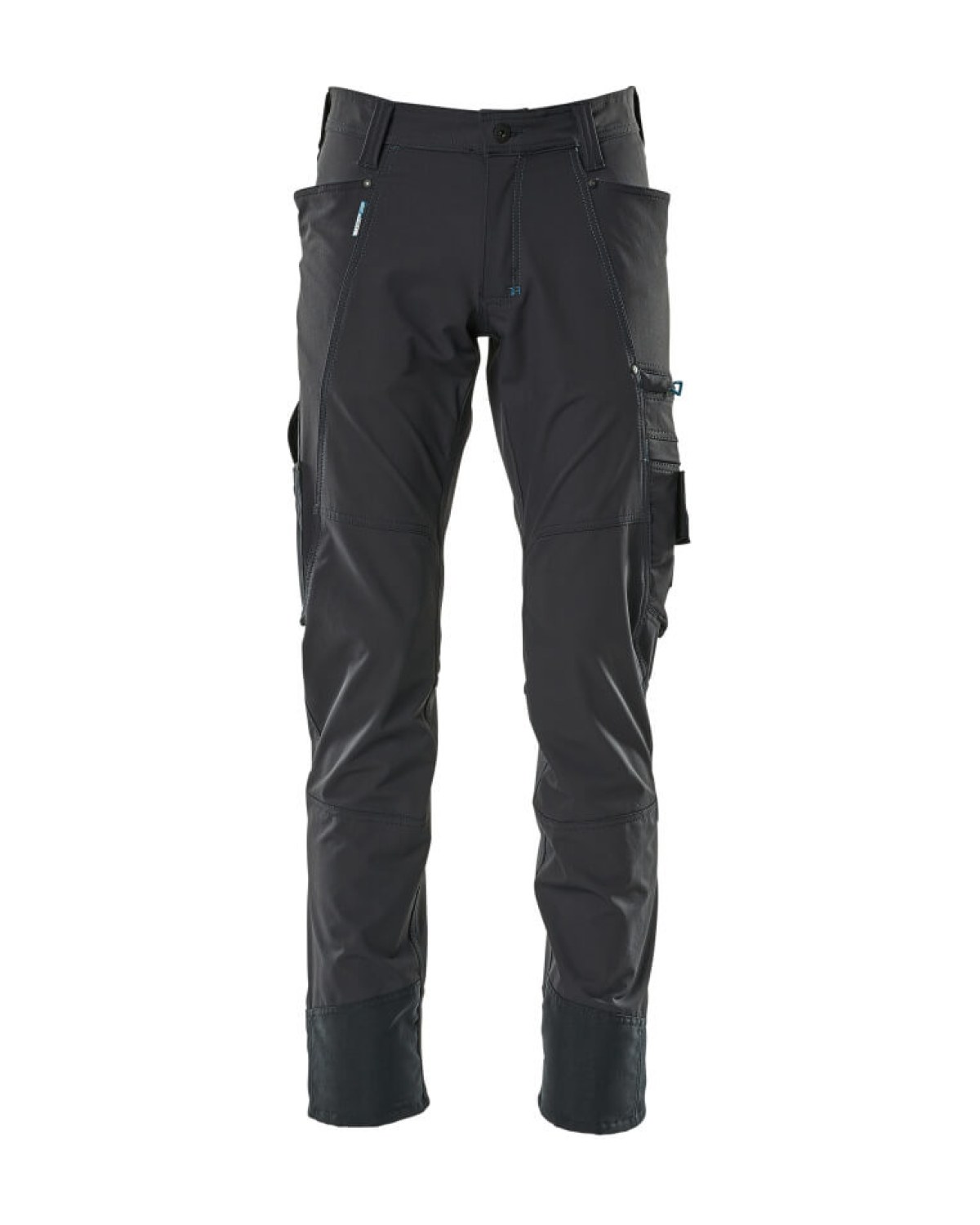 MASCOT Advanced Hose in Schwarzblau – Vorderansicht