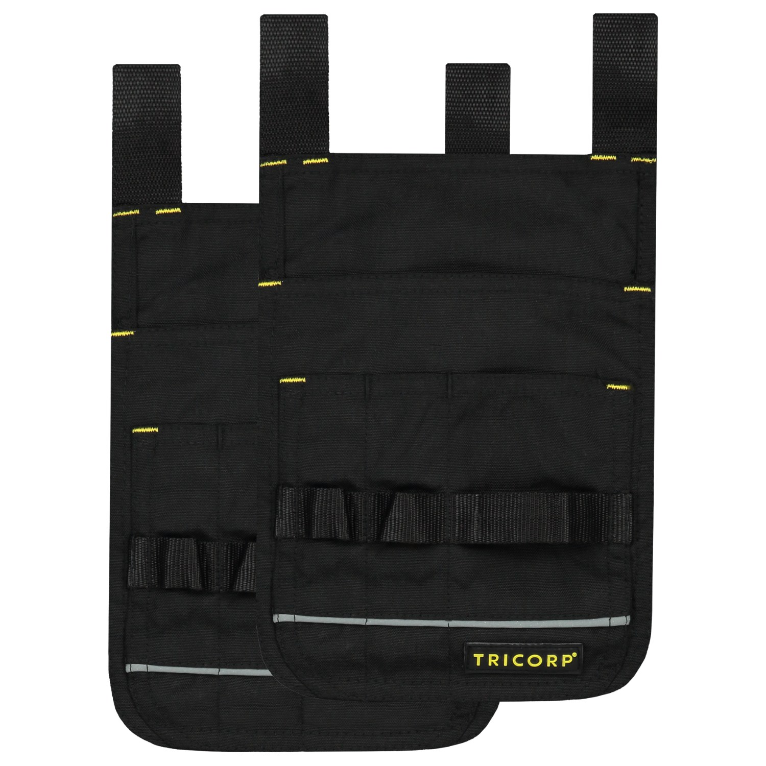 TRICORP Swingtaschen Cordura in Black – Vorderansicht