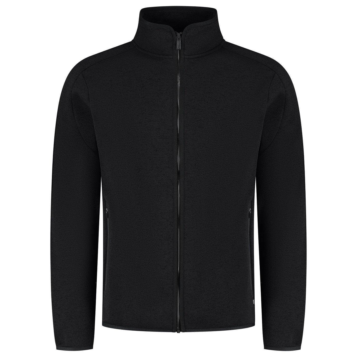 TRICORP Strickfleecejacke Redefined Damen in Black – Vorderansicht