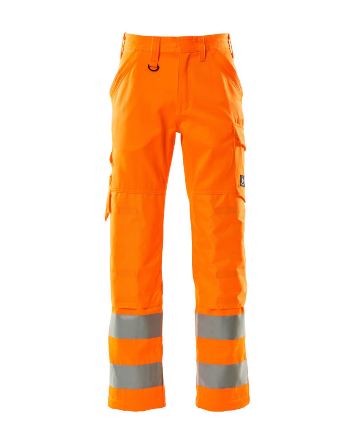 MASCOT Geraldton Hose mit Knietaschen in Hi-Vis Orange – Vorderansicht