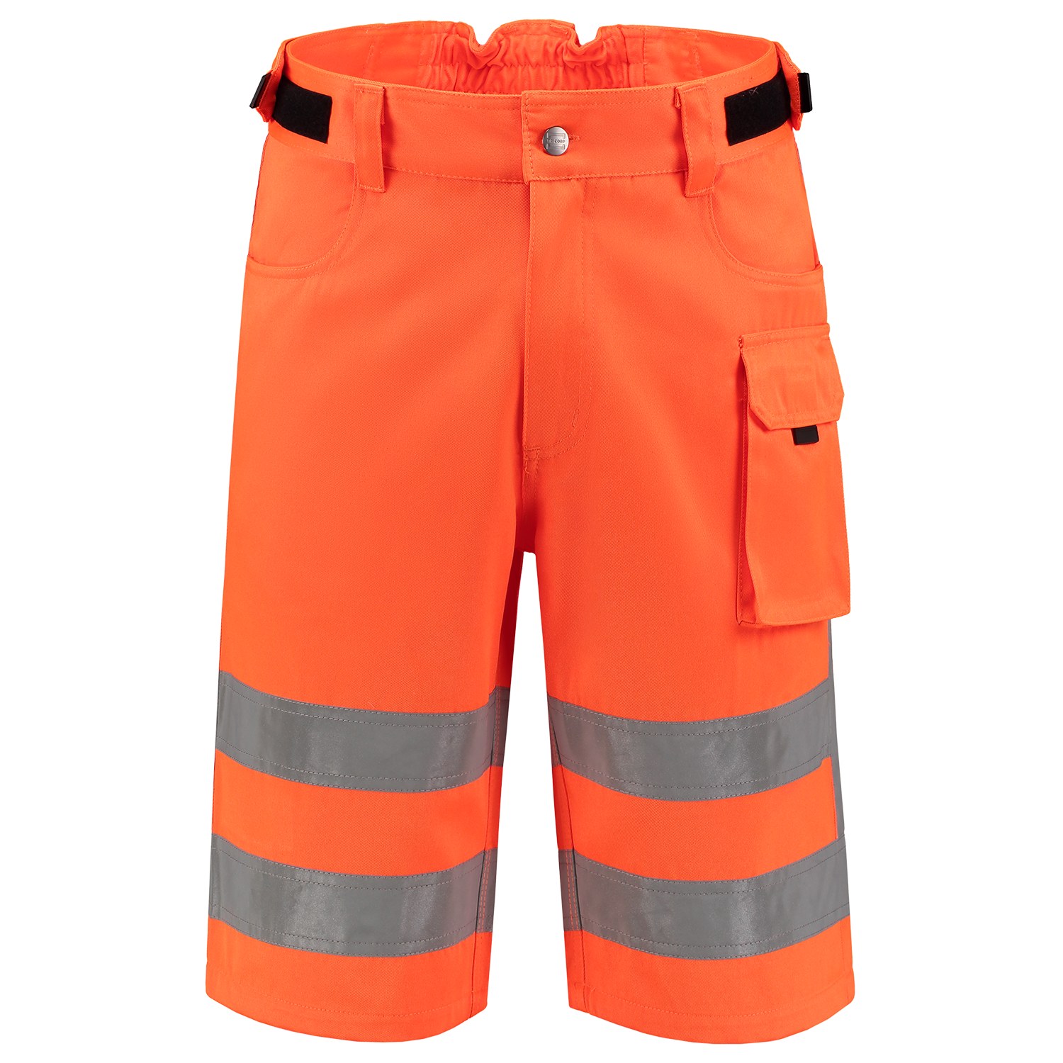 TRICORP Arbeitshose RWS EN ISO 20471 Kurz in Fluororange – Vorderansicht