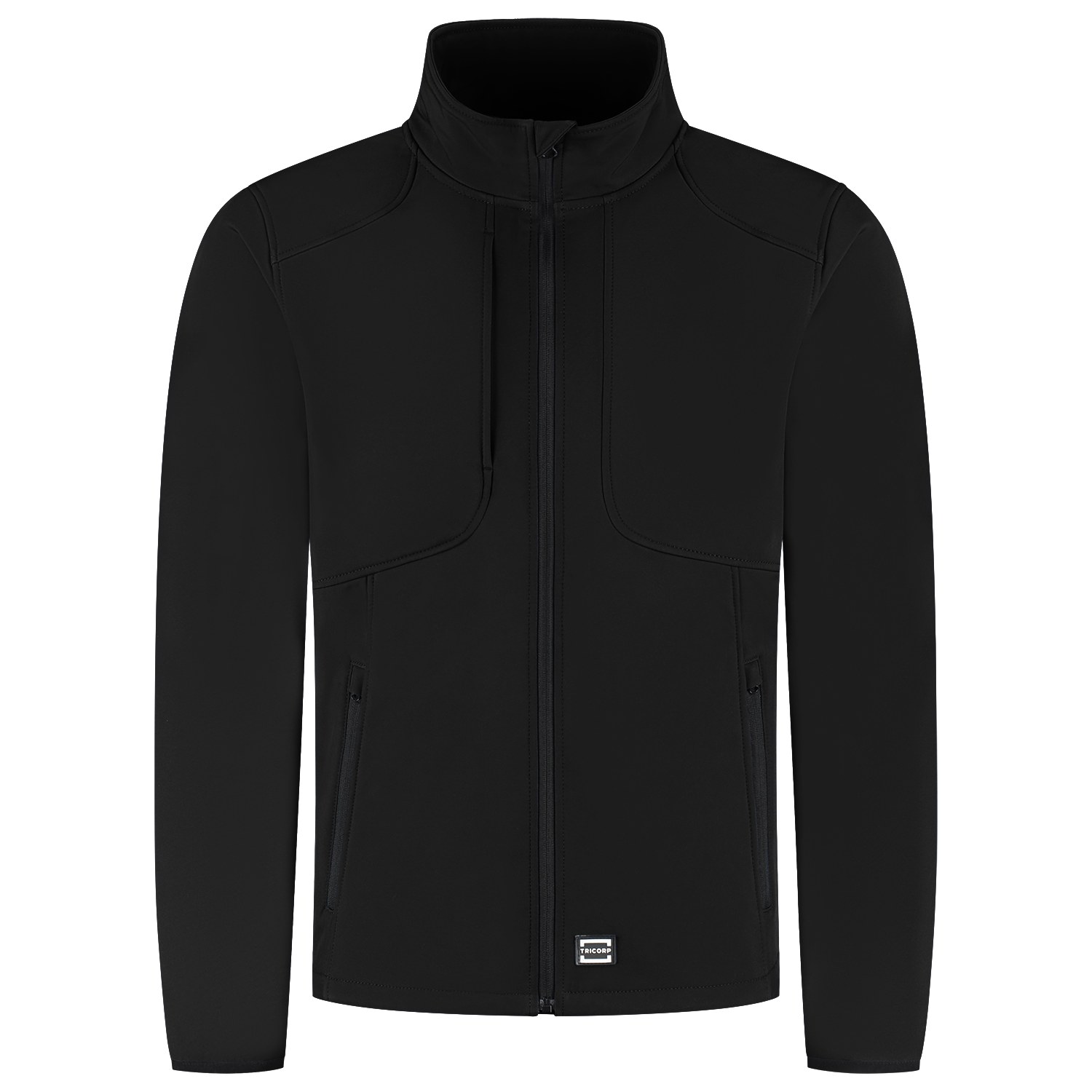 TRICORP Softshelljacke Redefined in Black – Vorderansicht