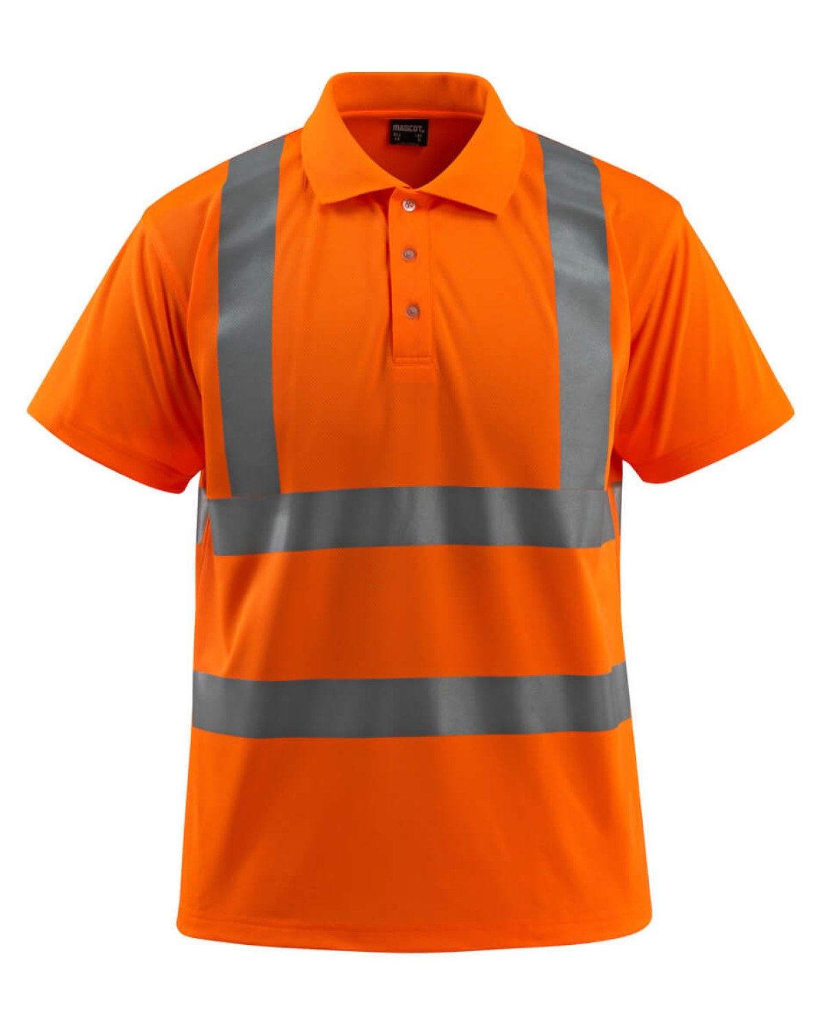 MASCOT Bowen Polo-Shirt in Hi-Vis Orange – Vorderansicht