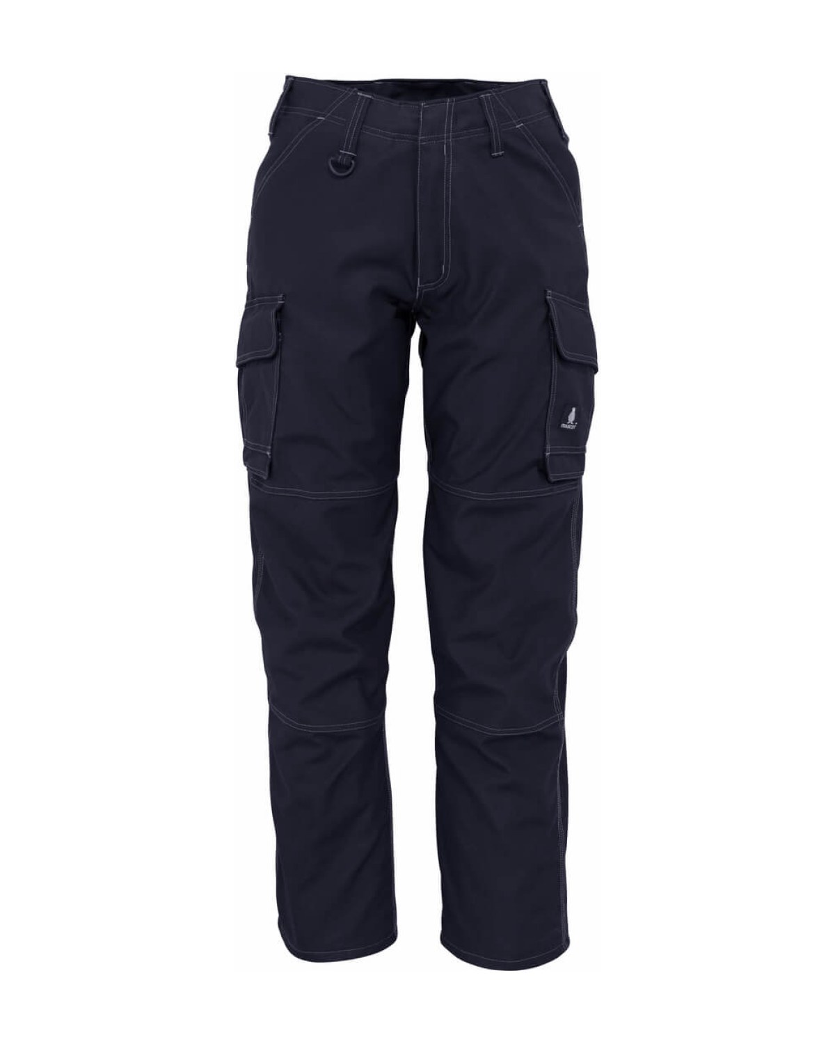 MASCOT New Haven Hose mit Schenkeltaschen in Schwarzblau – Vorderansicht
