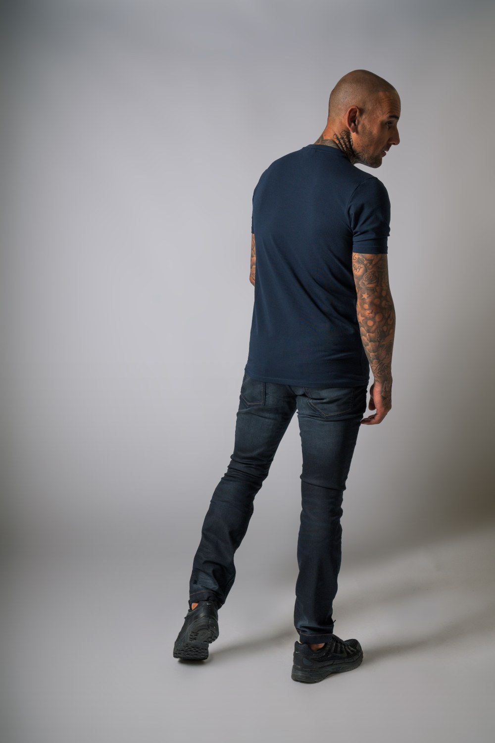 TRICORP Jeans Premium Stretch in Denimblue – Modellansicht