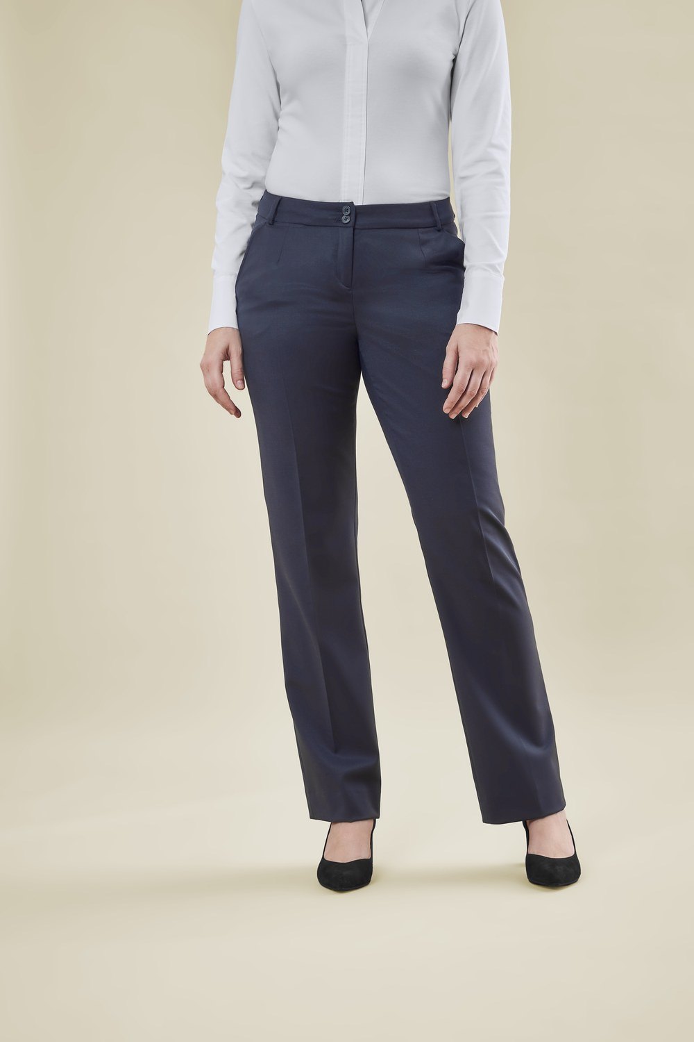 Greiff Damen-Hose RF Basic in Marine – Modellansicht