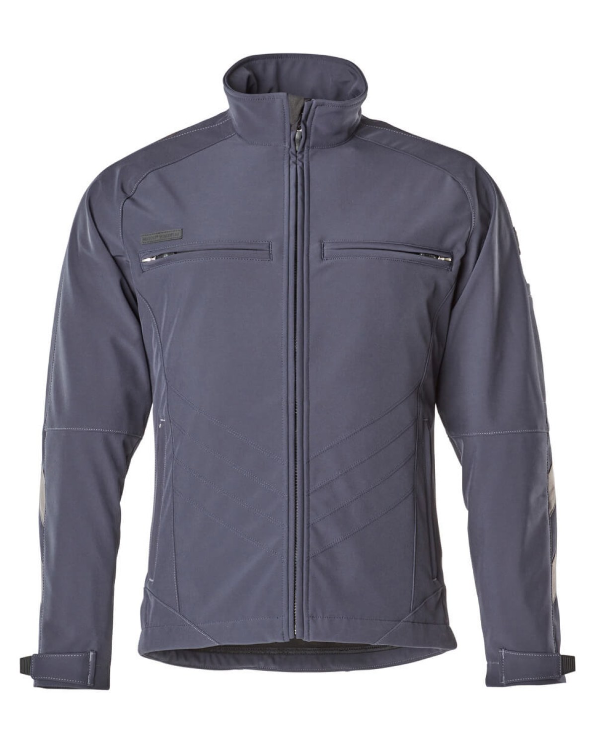 MASCOT Dresden Softshelljacke in Schwarzblau – Vorderansicht
