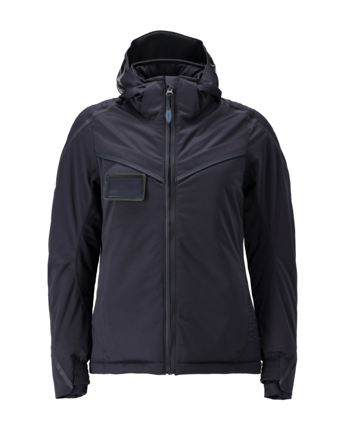 MASCOT Customized Winterjacke (Damen) in Schwarzblau – Vorderansicht