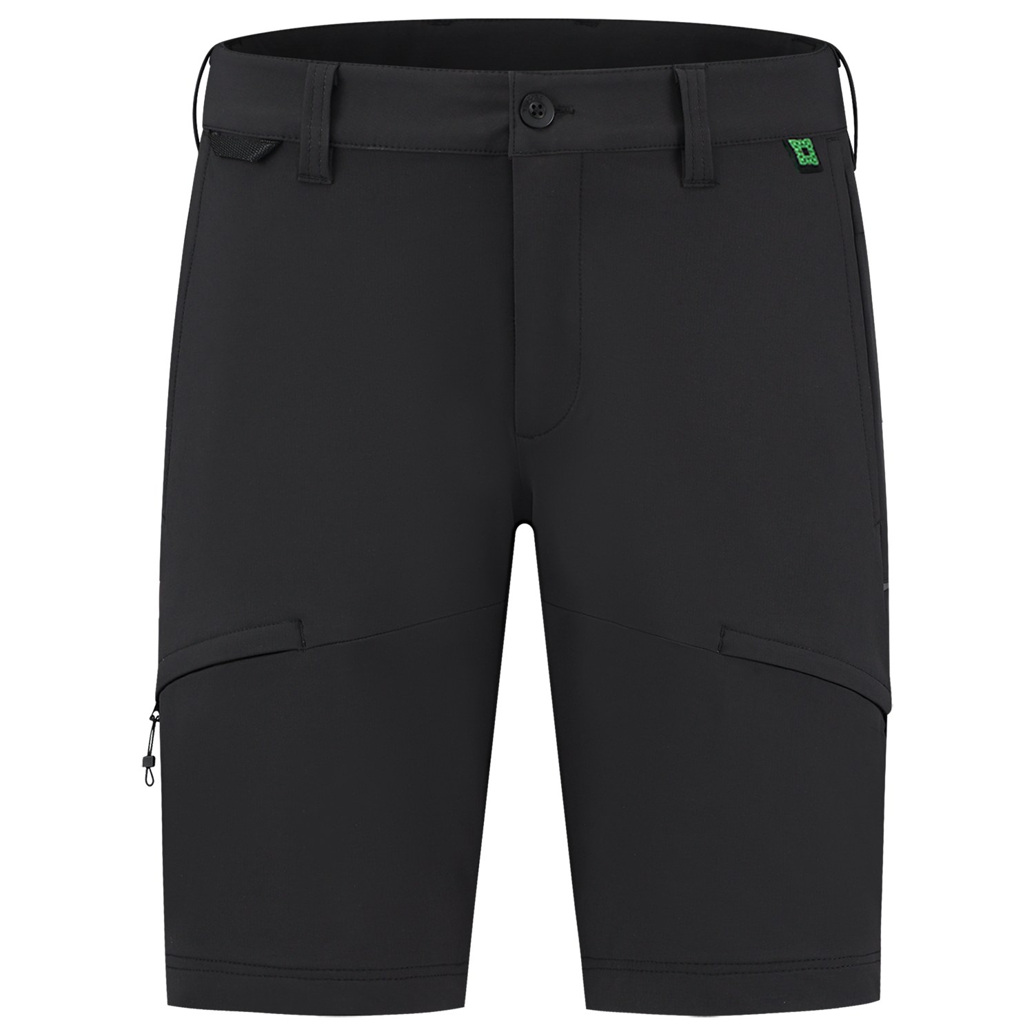 TRICORP Arbeitshose Shorts Fitted Stretch RE2050 in Black – Vorderansicht