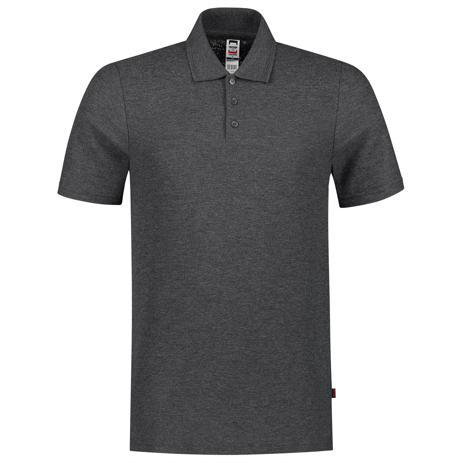 TRICORP Poloshirt Fitted 180 Gramm in Antramel – Vorderansicht