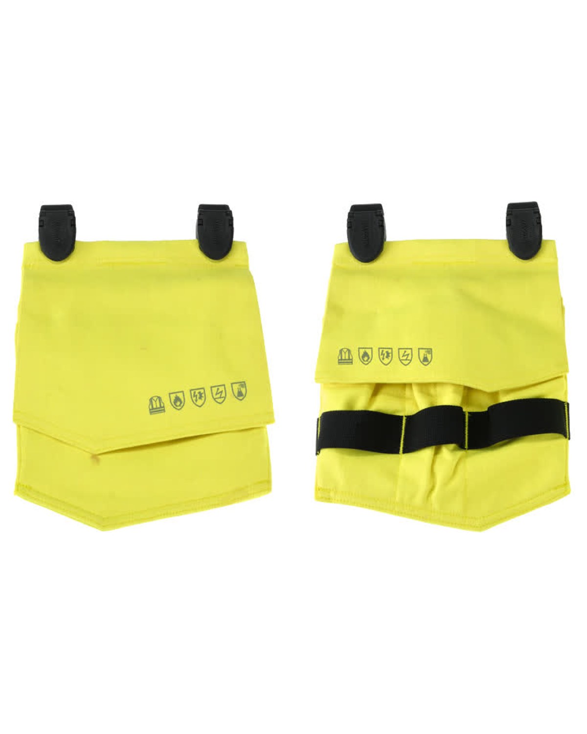 MASCOT Accelerate Multisafe Hängetaschen in Hi-Vis Gelb – Vorderansicht