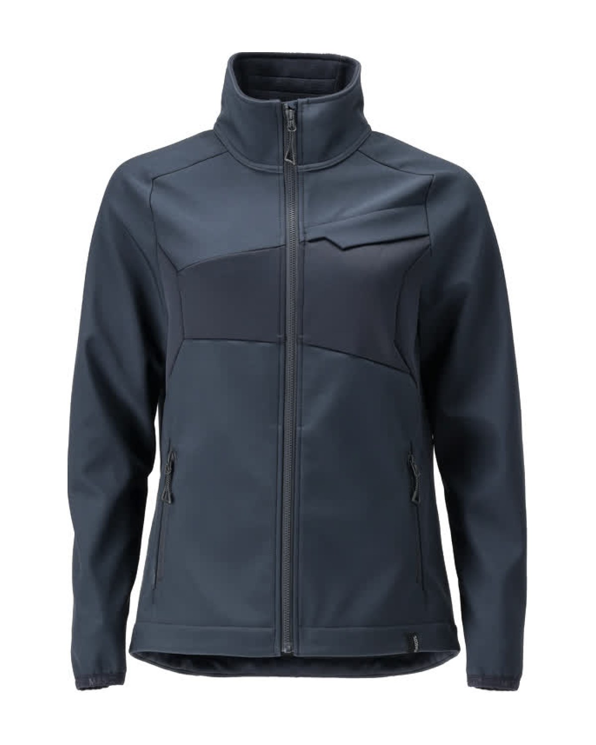 MASCOT Accelerate Softshelljacke (Damen) in Schwarzblau – Vorderansicht