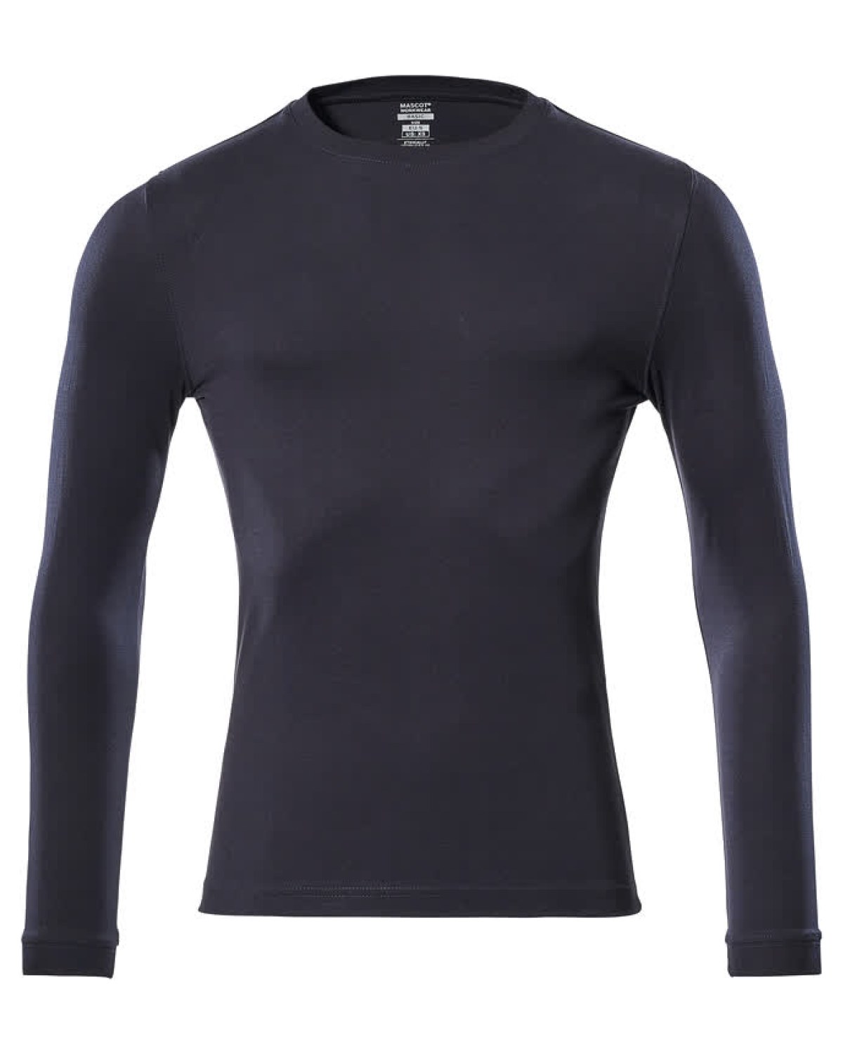 MASCOT Crossover Langarmshirt in Schwarzblau – Vorderansicht