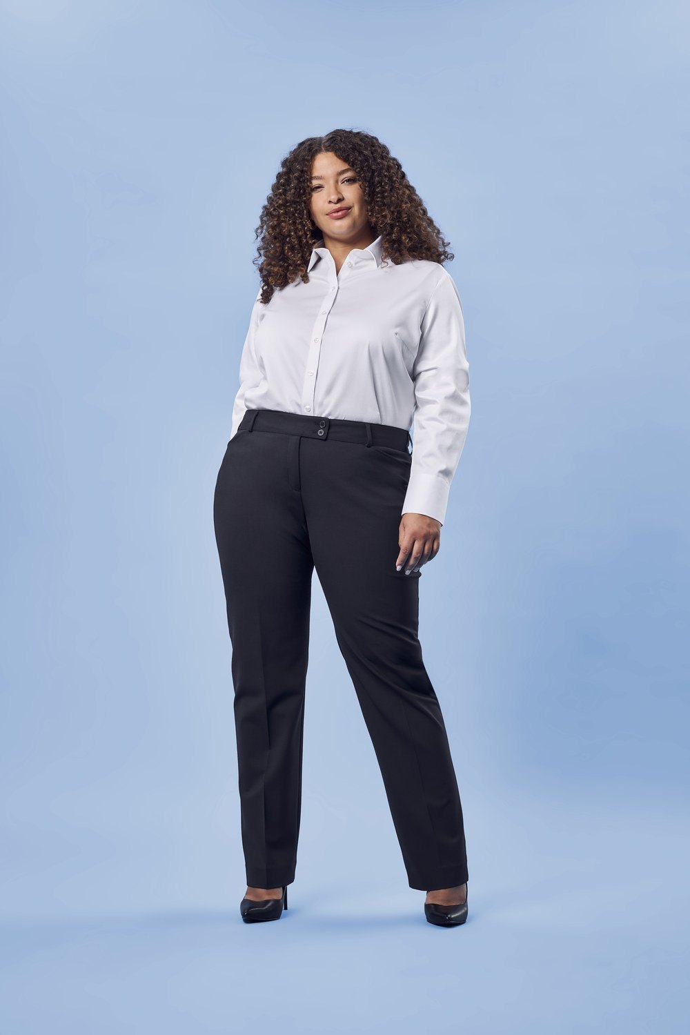 Greiff Damen-Hose RF Premium in Schwarz – Modellansicht